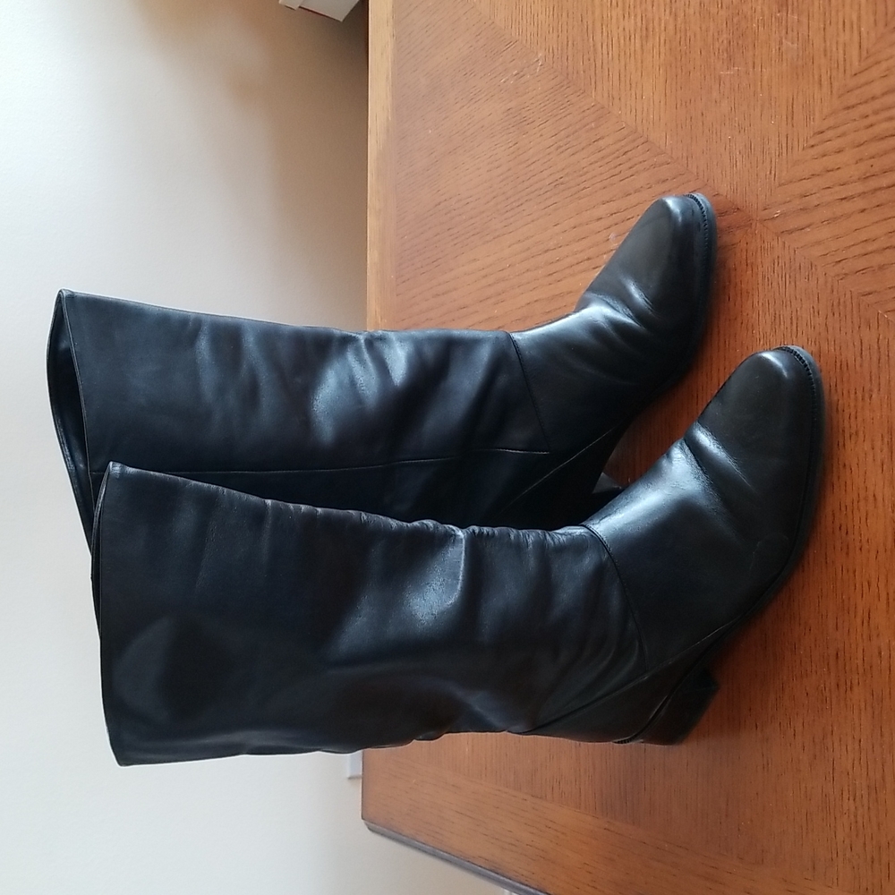 Markon Ladies Black Leather Boots